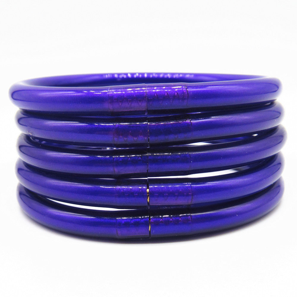 Wholesale 5-Layer Silicone Gold Powder Bracelet