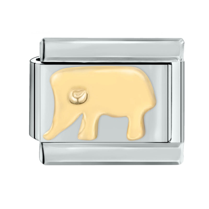 Wholesale Italian Charm Bracelet 9mm DIY Splicing and Removable Stainless Steel Funny Composable Bracelet