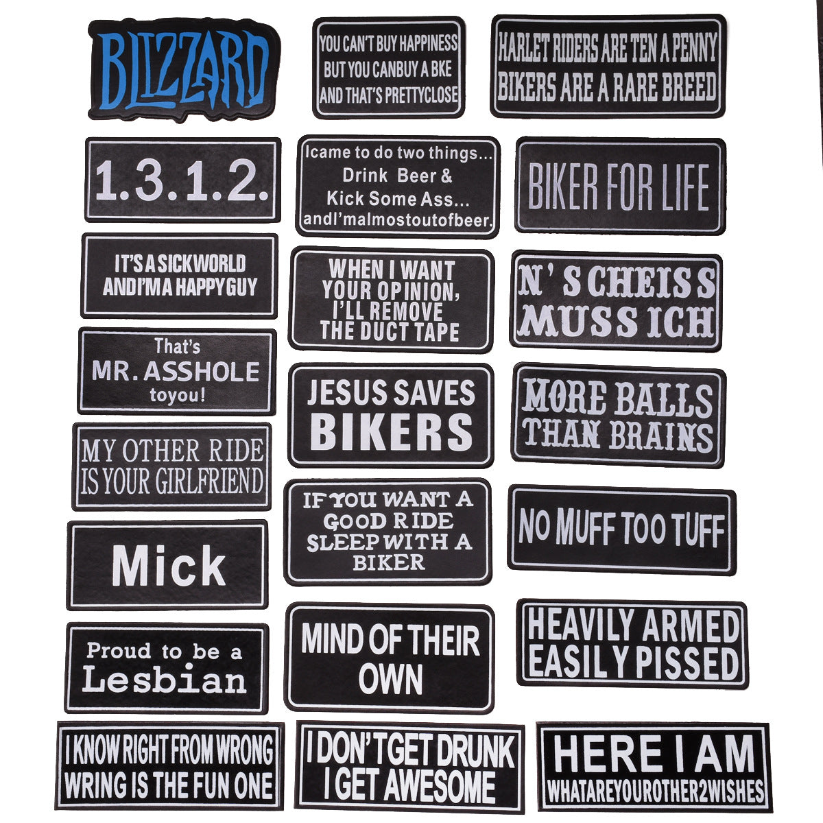 Wholesale Twill Fabric Patches 22 Styles Black White Alphabet Print Decorative Applique For Clothing Bags Hats Towels Resale