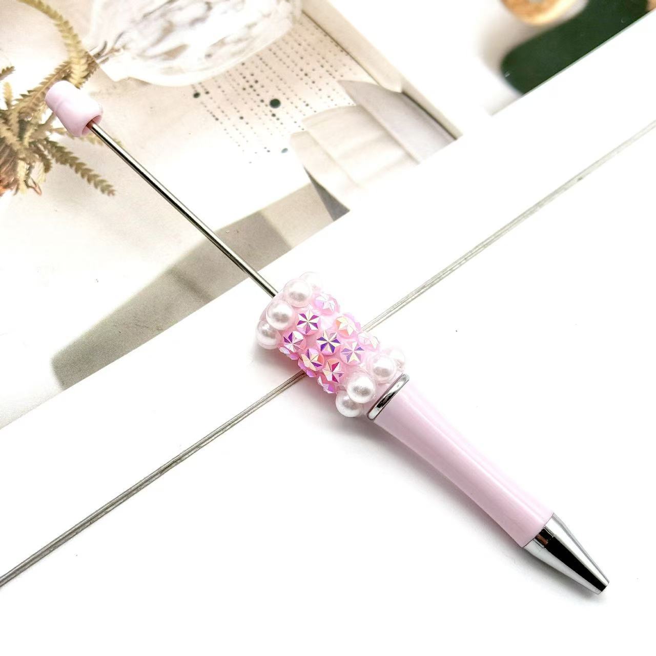 Wholesale Colorful fireworks bead pen ballpoint pen
