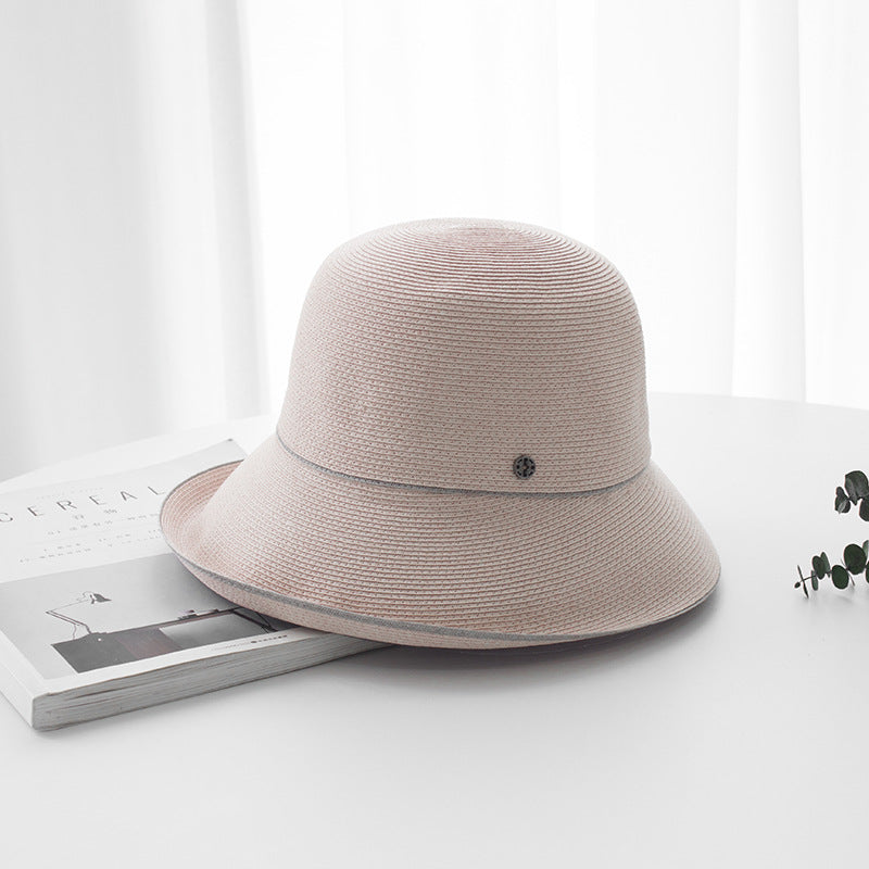 Sombrero de cubo trenzado de algodón al por mayor