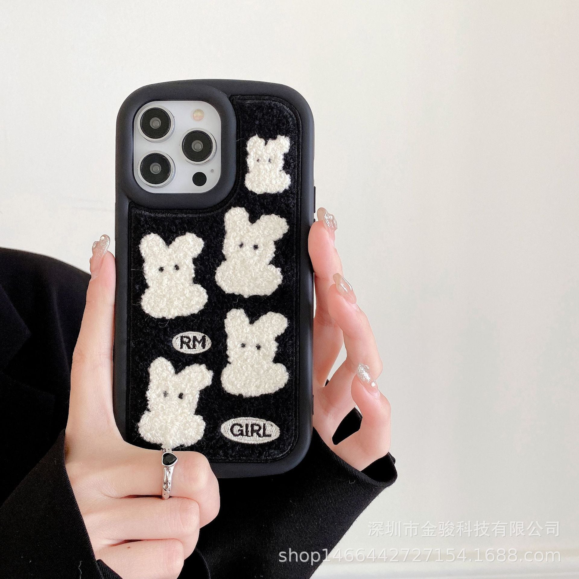 Wholesale TPU Rabbit Plush Phone Cases