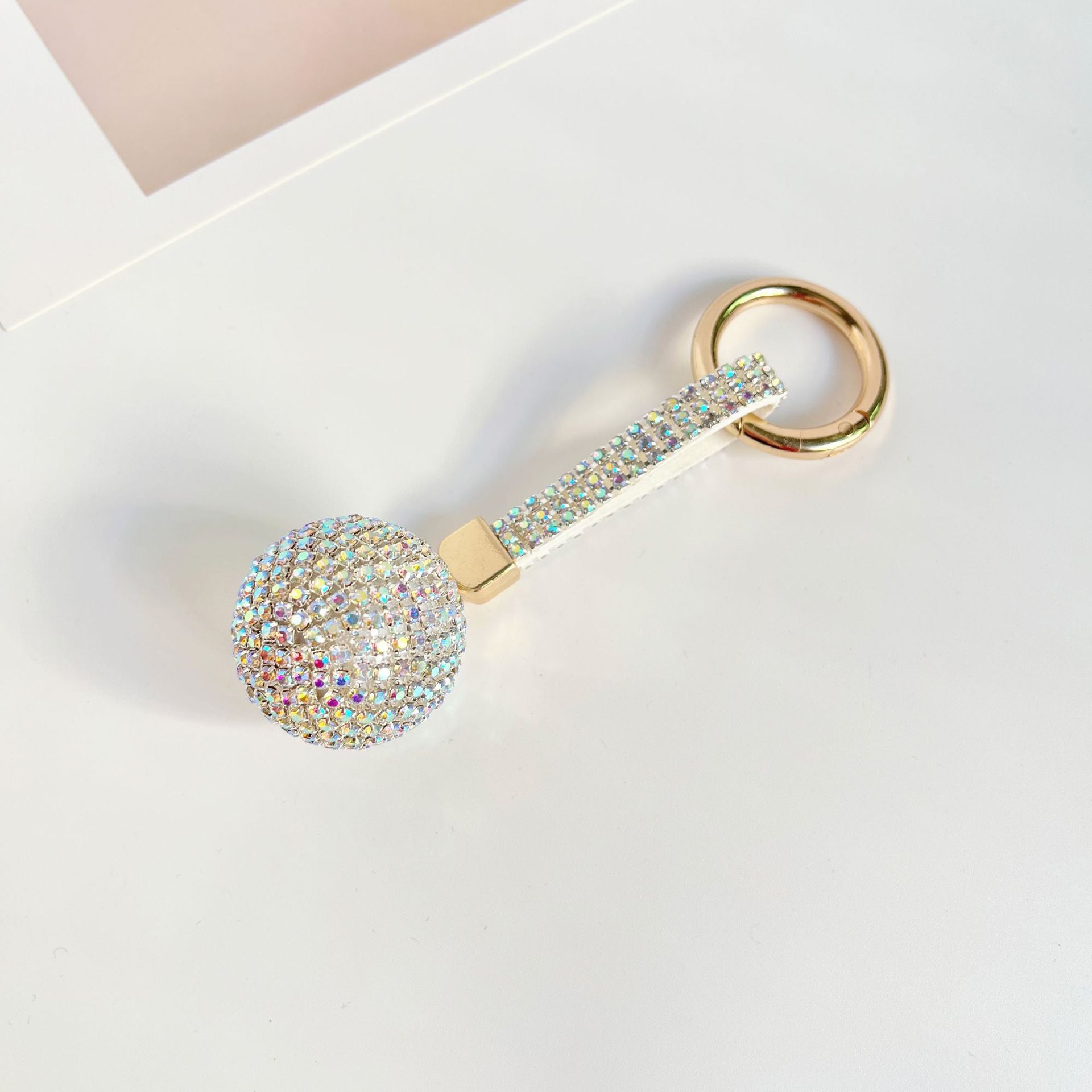 Wholesale Water Diamond Ball Keychains