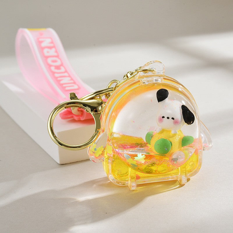 Wholesale Acrylic   Sand Keychain