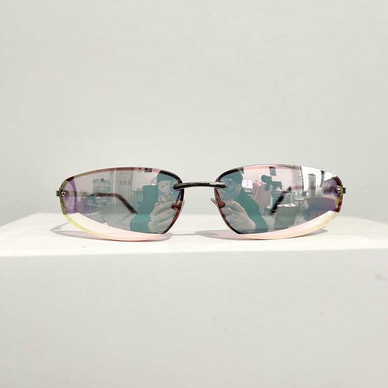 Wholesale Millennium rimless cat-eye sunglasses