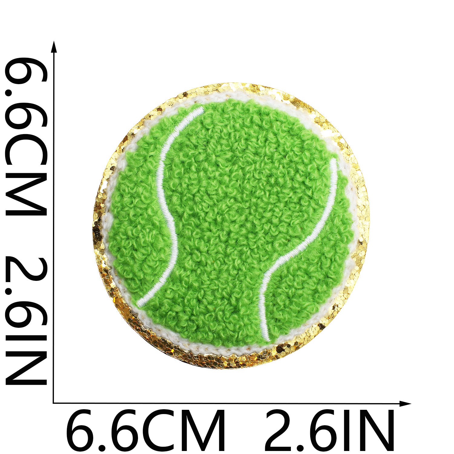 Wholesale Basketball Towel Embroidered Patch