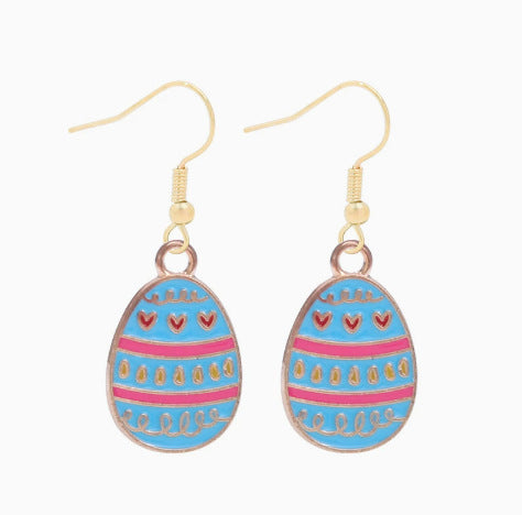 Wholesale Easter Bunny Easter Egg Carrot Earrings