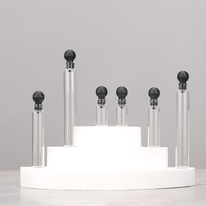 Wholesale 10pcs/pack 0. 5Ml1Ml2Ml3Ml Perfume Essential Oil Sample Sub-Bottle Sample Glass Bottle Test Tube Trial Bottle Stopper