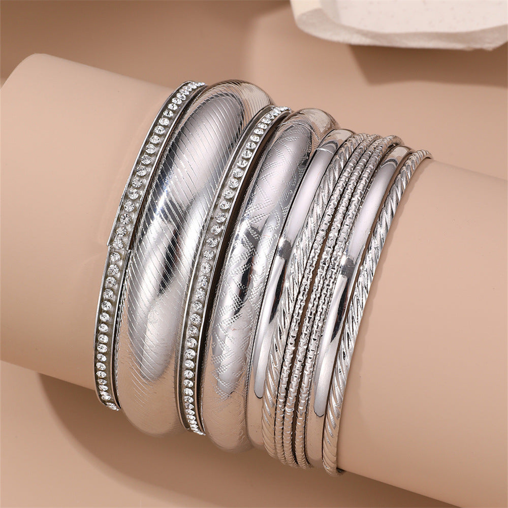 Wholesale Fashion Geometry Bohemian Vintage Metal Necklace