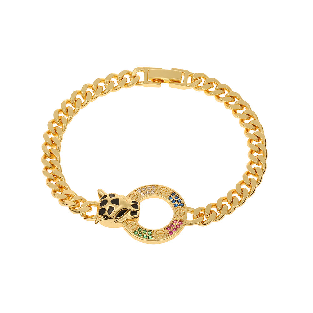 Wholesale Creative Vintage Leopard Bracelet