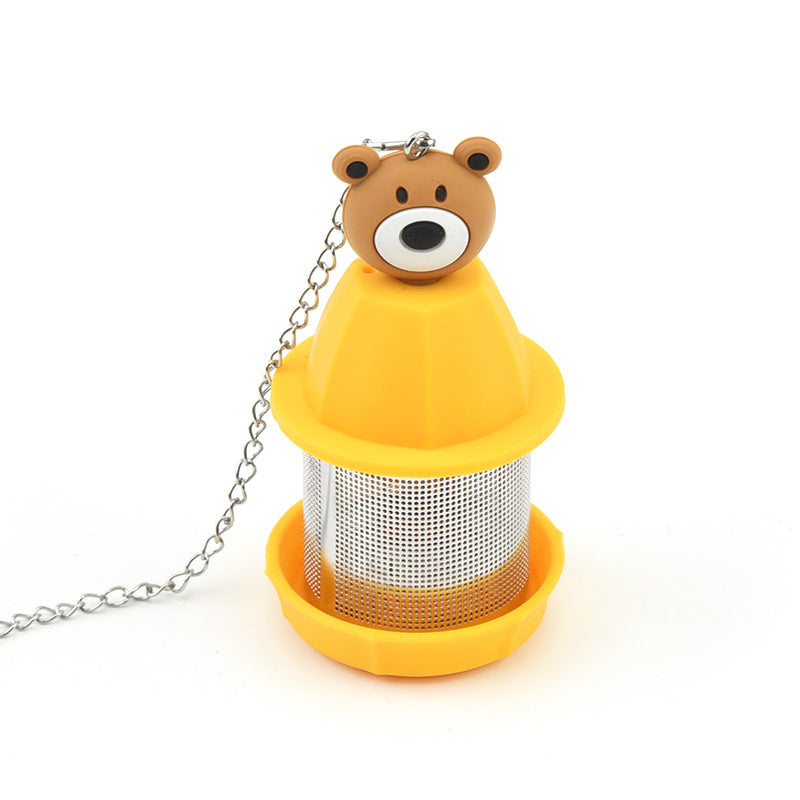 Wholesale Silicone Tea Leaker Stainless Steel Tea Infuser