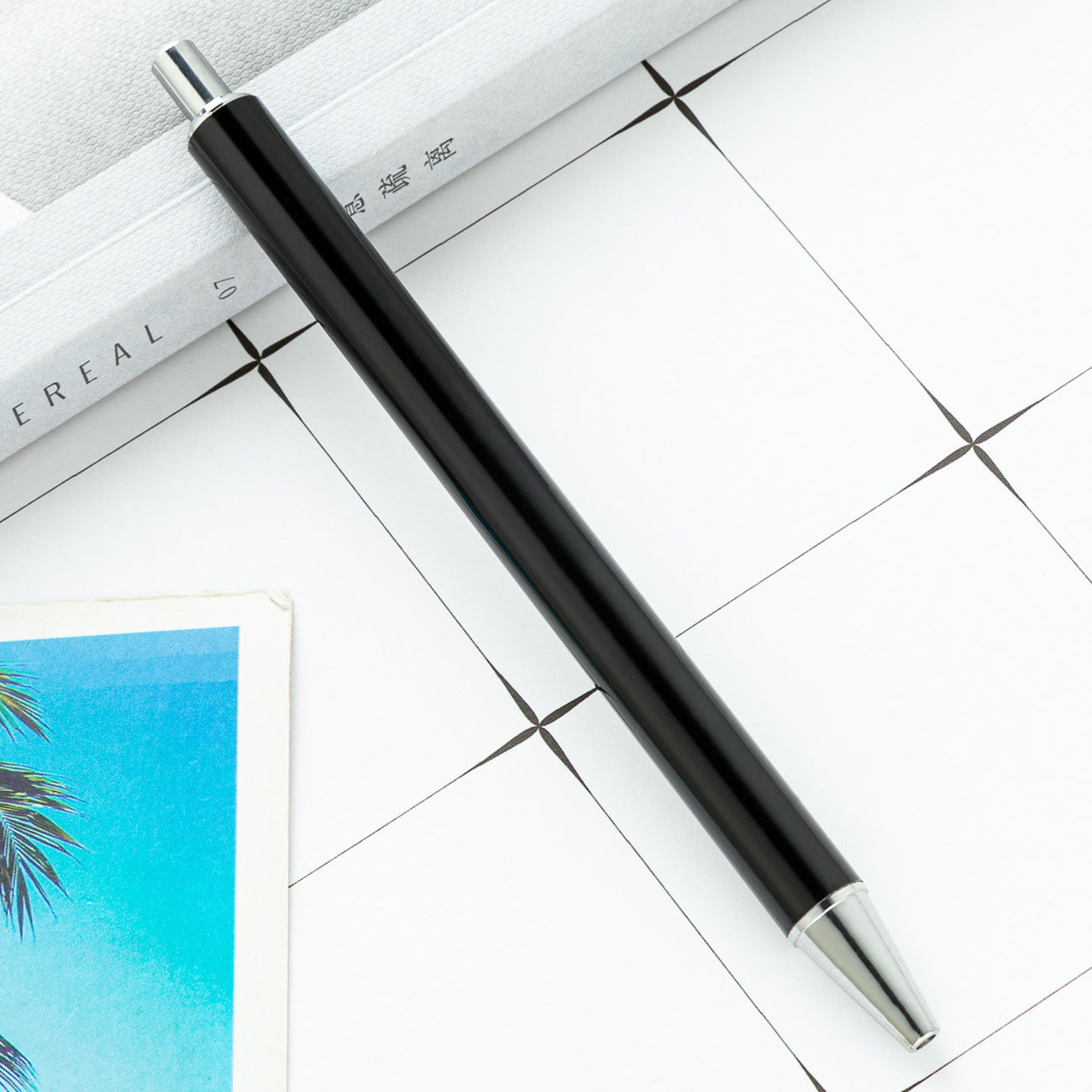 Wholesale Multi colored office stationery with metal pens