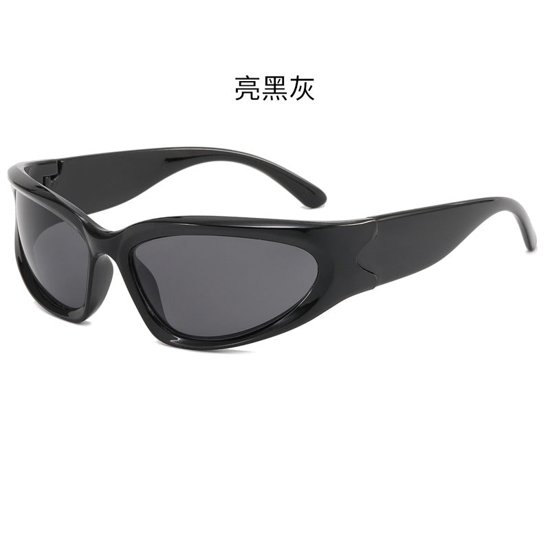 Wholesale Cycling Sunglasses Steampunk Small Frame Sunglasses