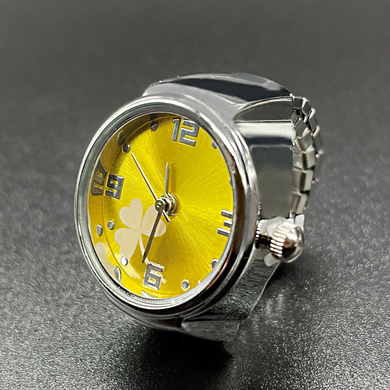 Wholesale [Ring Watch] fashion men and women couple alloy shell ring watch