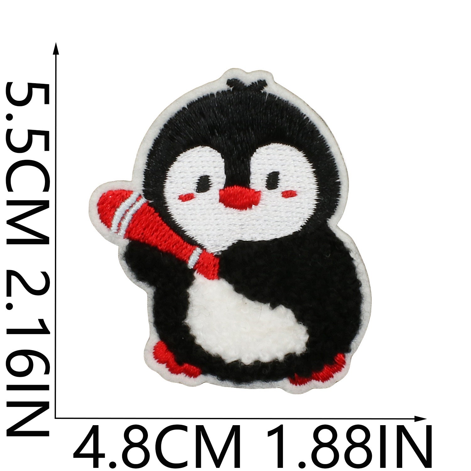 Wholesale Cute Penguin Embroidered Patch