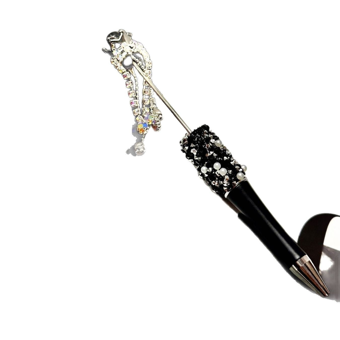 Wholesale DIY heavy bead pen handmade diamond creative pen