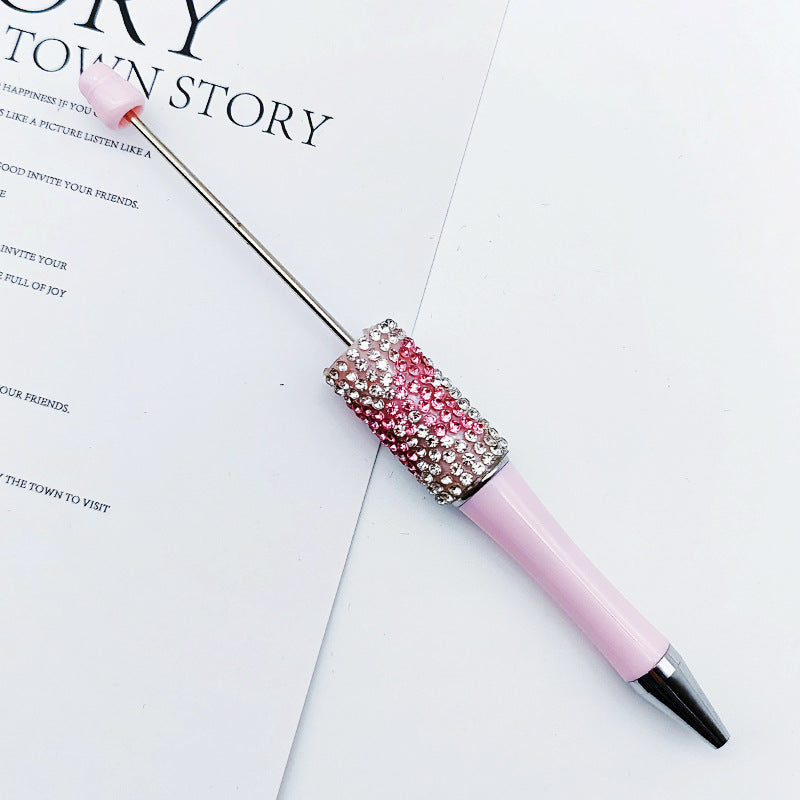 Wholesale Beadable Pens DIY Bow Hand-applied Rhinestone Beadable Pen
