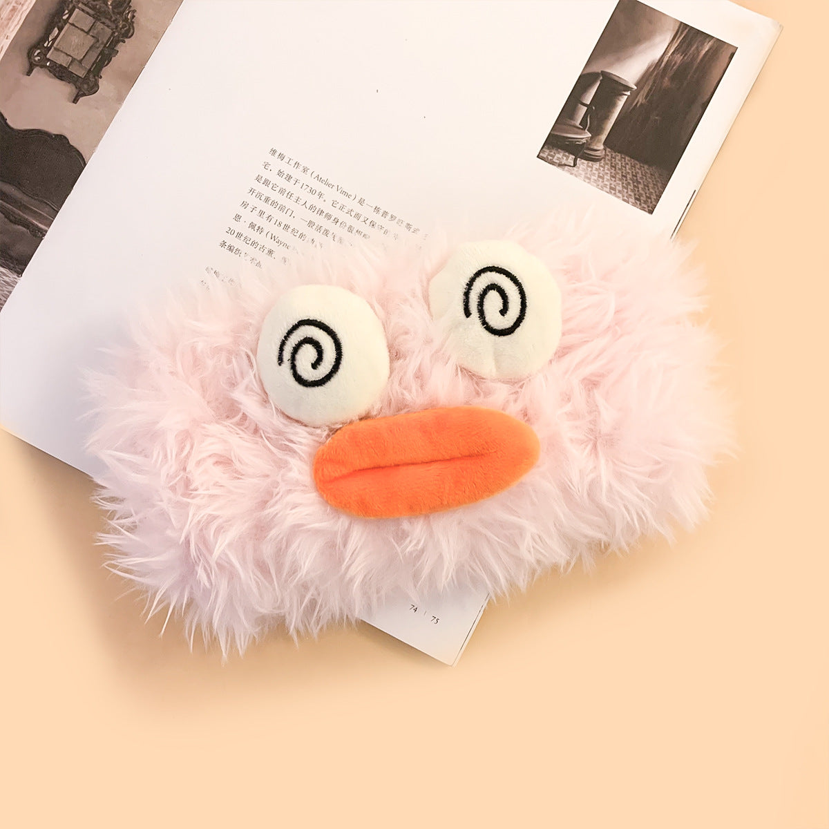 Wholesale Funny Girl Cartoon Cute Ugly Doll Plush Hairbands