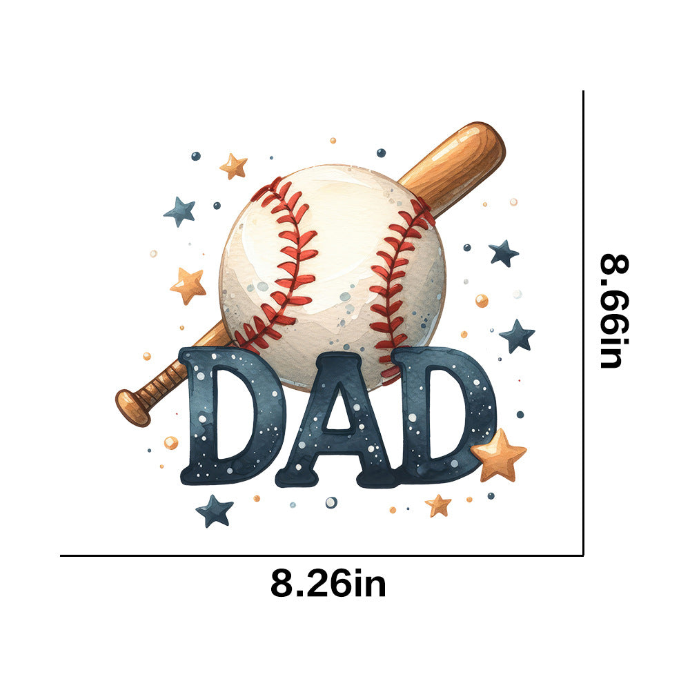 Wholesale Mother's Day Baseball Stick Series UV DTF Ready to Press Transfers Wraps