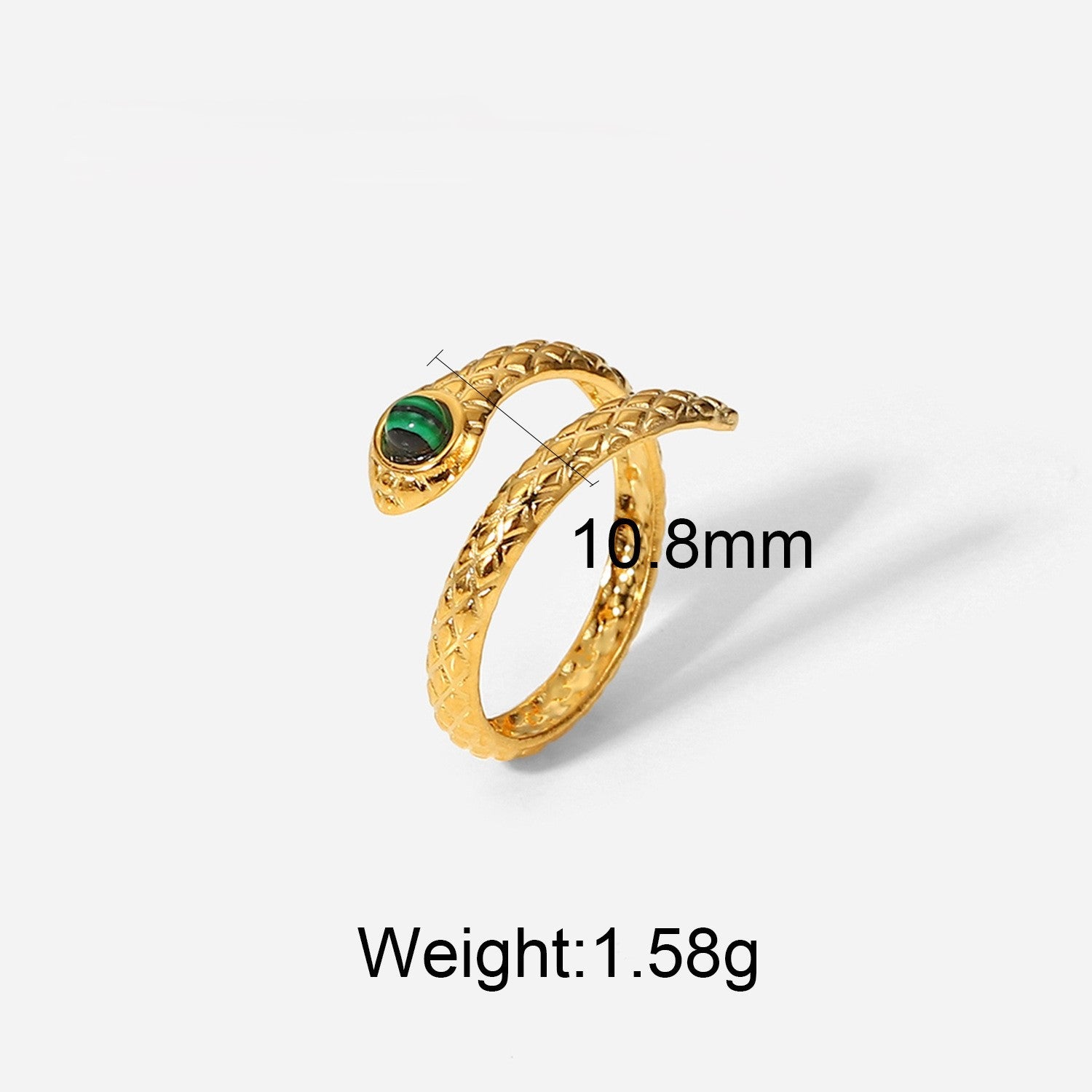 Wholesale Stainless steel enamel drip oil colored flower heart ring