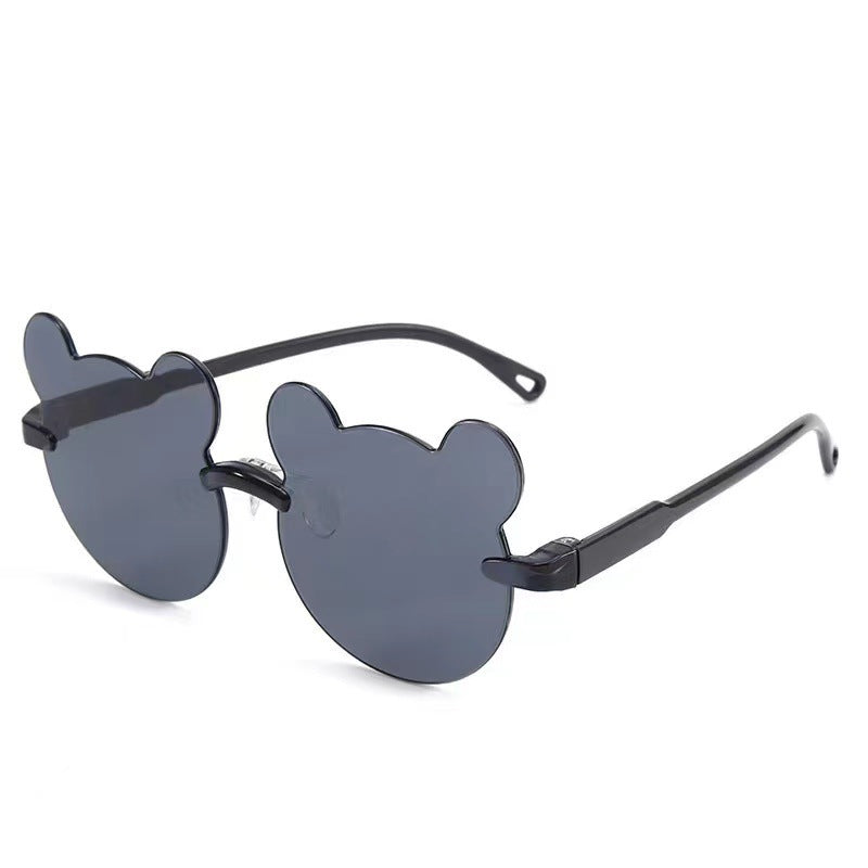 Wholesale Cute baby bear sun protection sunglasses frame