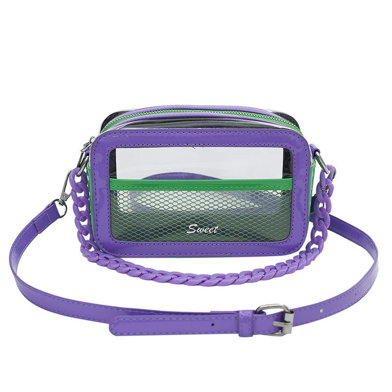 Wholesale PVC Jelly Bag Chain Bag