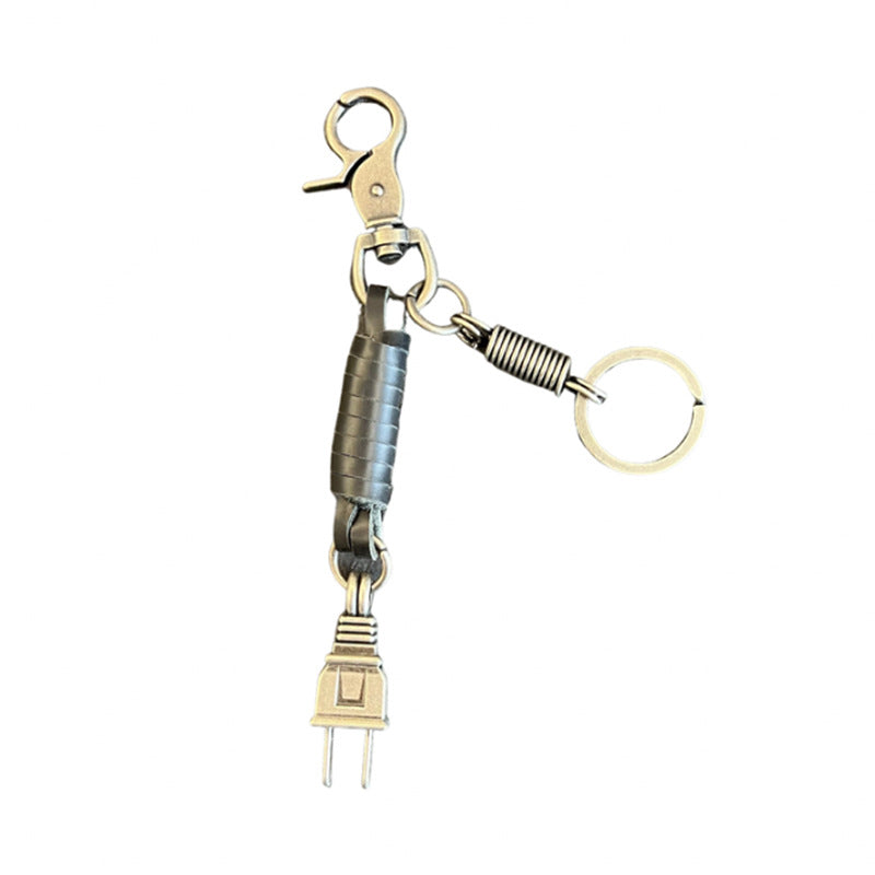 Wholesale Men's Waist Lock Zinc Alloy Keychain