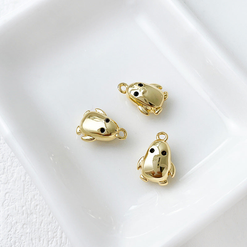 Wholesale 14k Gold Plated Marine Creature Pendant Diy Accessories