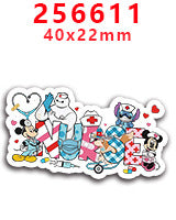 Wholesale Random 30pcs Pink Christmas Nurses' Day Acrylic Flatback