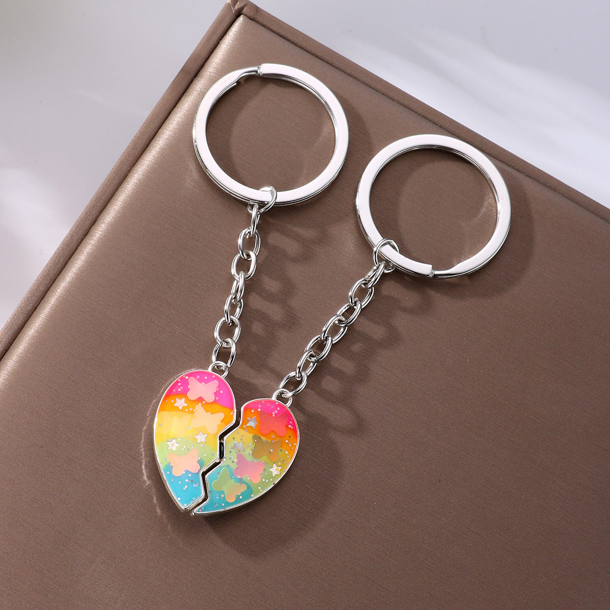 Wholesale Love Rainbow Keychain