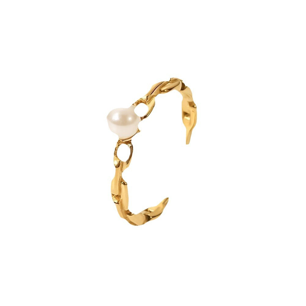 Wholesale Geometric Titanium Steel Rings