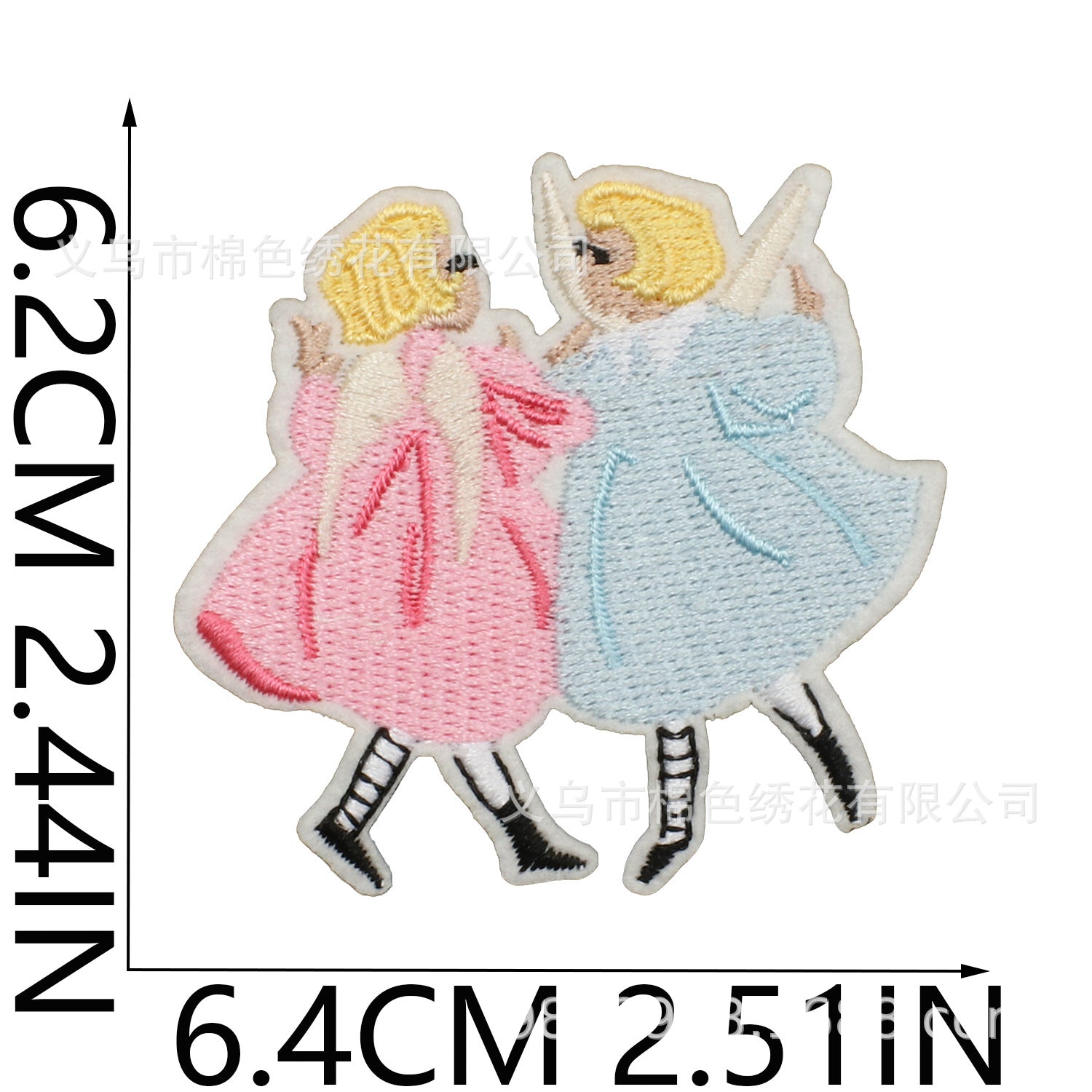 Wholesale Flower Fairy Embroidery Patch With Strawberry Coffee Design Polyester Thread For Clothing Bags Hats Trendy DIY Craft Supply Resale Gift