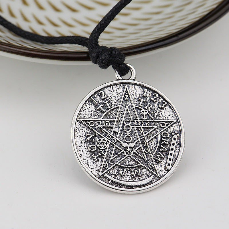 Wholesale Vintage Lucky Five-Pointed Pentagram Necklace