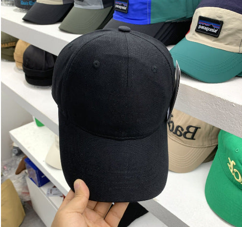 Wholesale Summer sunshade casual workwear washed distressed soft top baseball cap