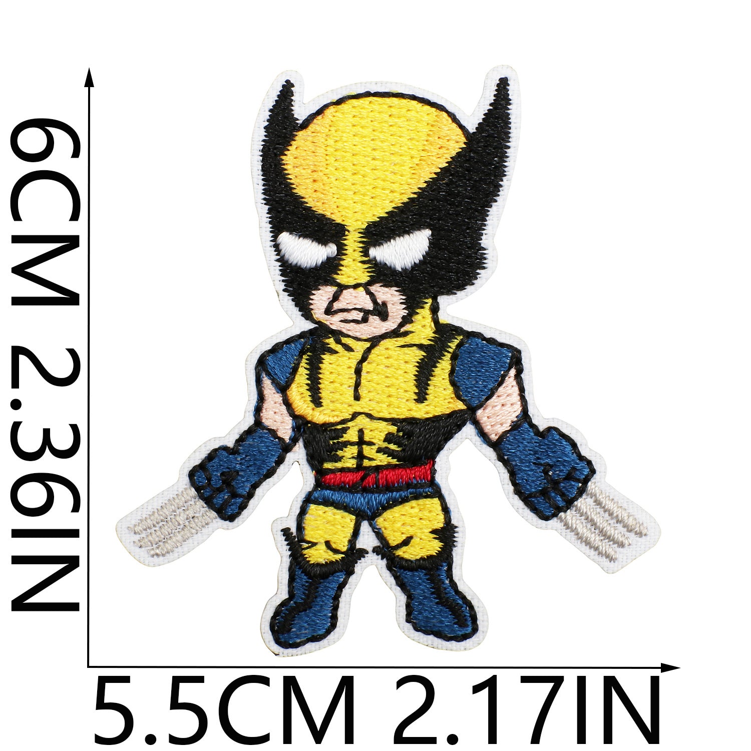 Wholesale Polyester Embroidered Ninja Cartoon Patch Iron On For Boys Clothing Casual DIY Decoration OLY Exclusive