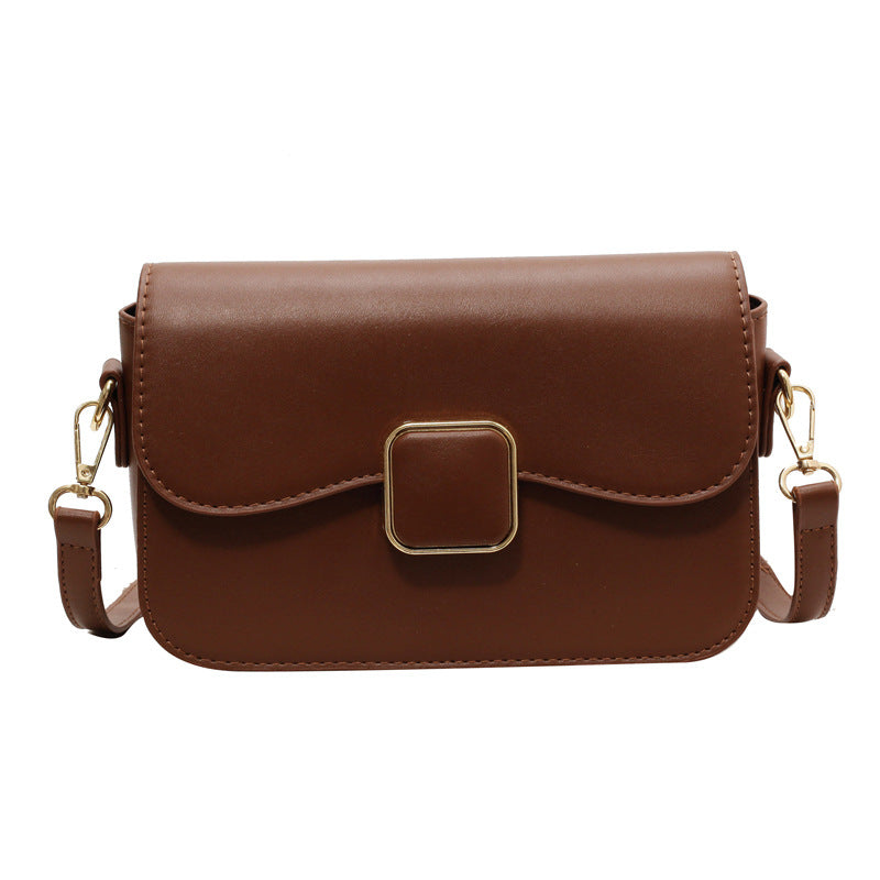 Wholesale Autumn Retro PU Crossbody Bag Shoulder Small Square Bag