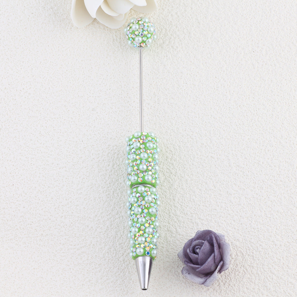 Wholesale 5pcs Colorful pearl daisy beadable pens