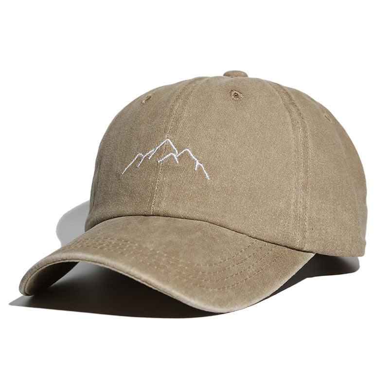 Wholesale Soft Top Embroidered Washed and Distressed Outdoor Baseball Cap