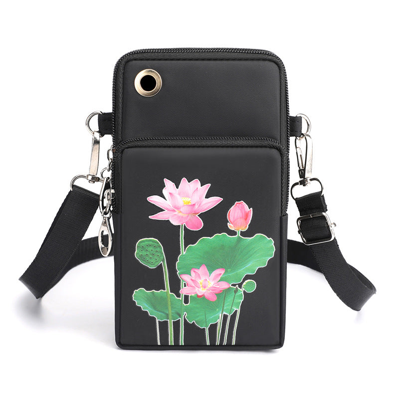 Wholesale Oxford Cloth Cell Phone Shoulder Cloth Bag