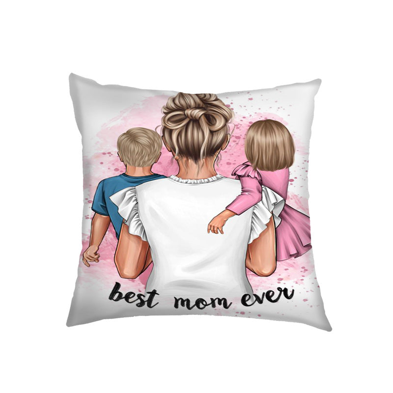 Wholesale Mother's Day Pillowcase Happy Mothers Day Gift Pillowcase