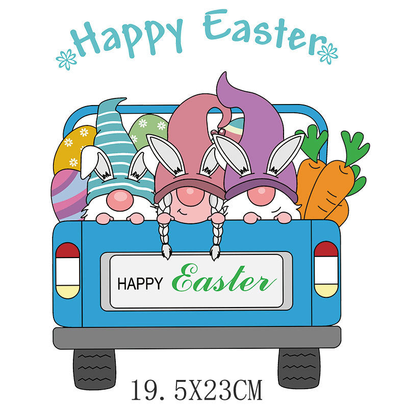 Wholesale Easter heat transfer  UV DTF Ready to Press Transfers Wraps