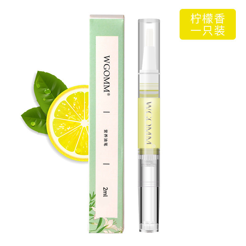 Wholesale Nail art nail edge nutrition oil pen nail edge oil pen anti-barb exfoliation nail oil transparent nail nutrition pen