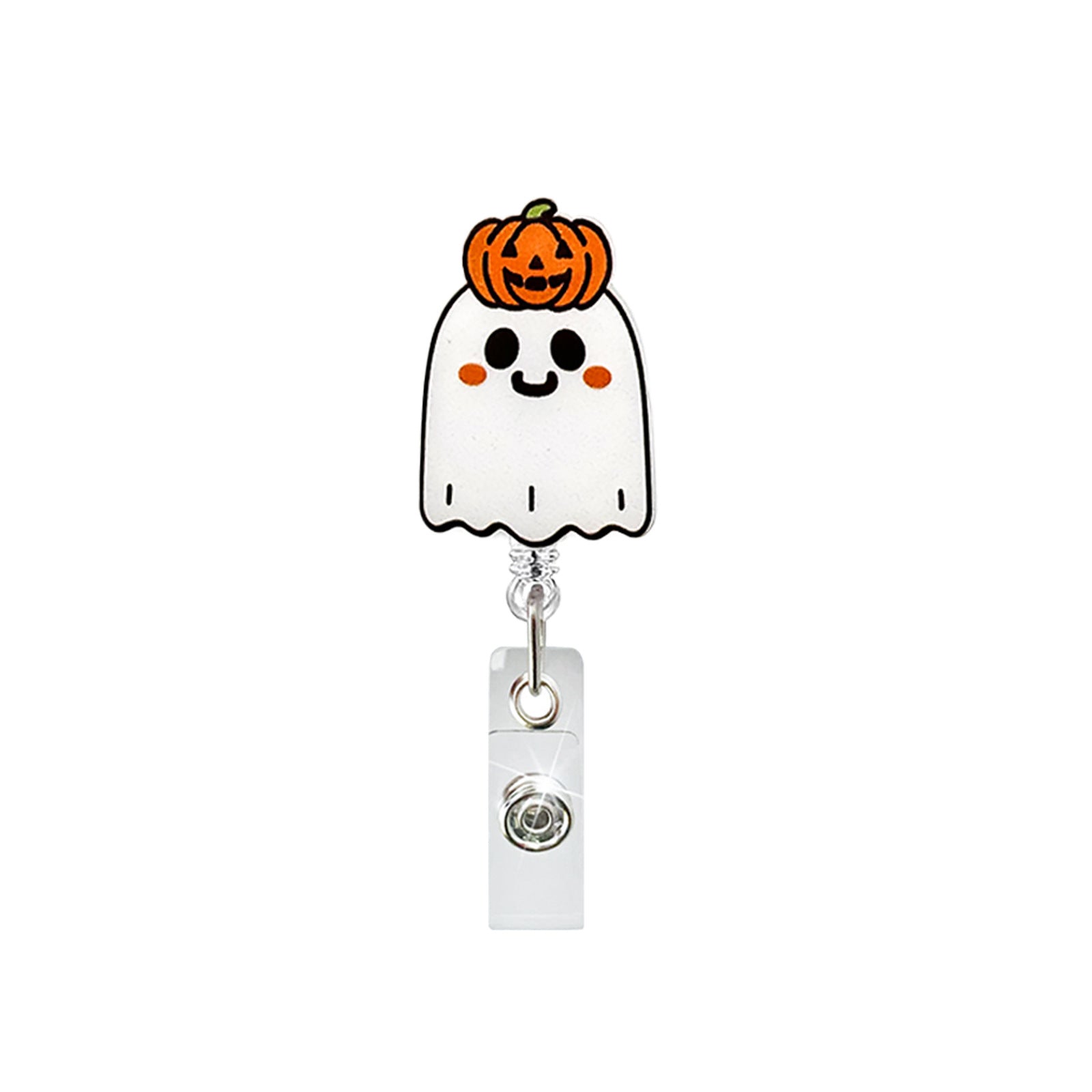 Wholesale  Pumpkin Ghost Doctor Nurse Retractable Badge Scroll