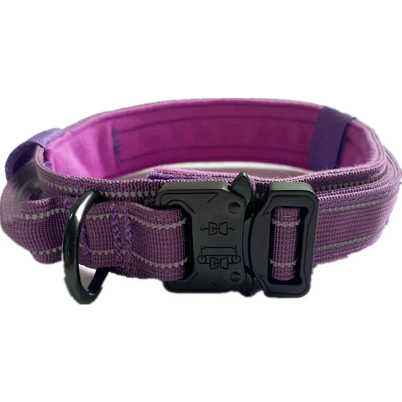 Wholesale Outdoor Nylon Water Repellent Adjustable Tactical Dog Collar