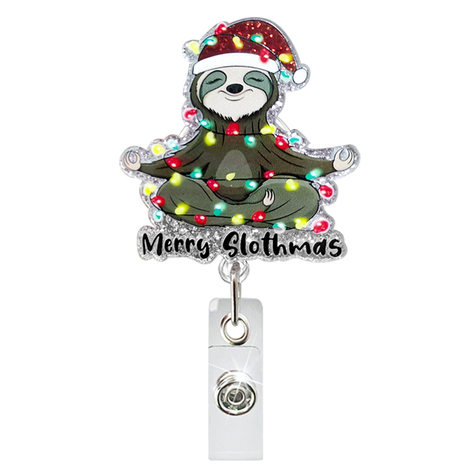 Wholesale Christmas Cute Animals Badge Reels