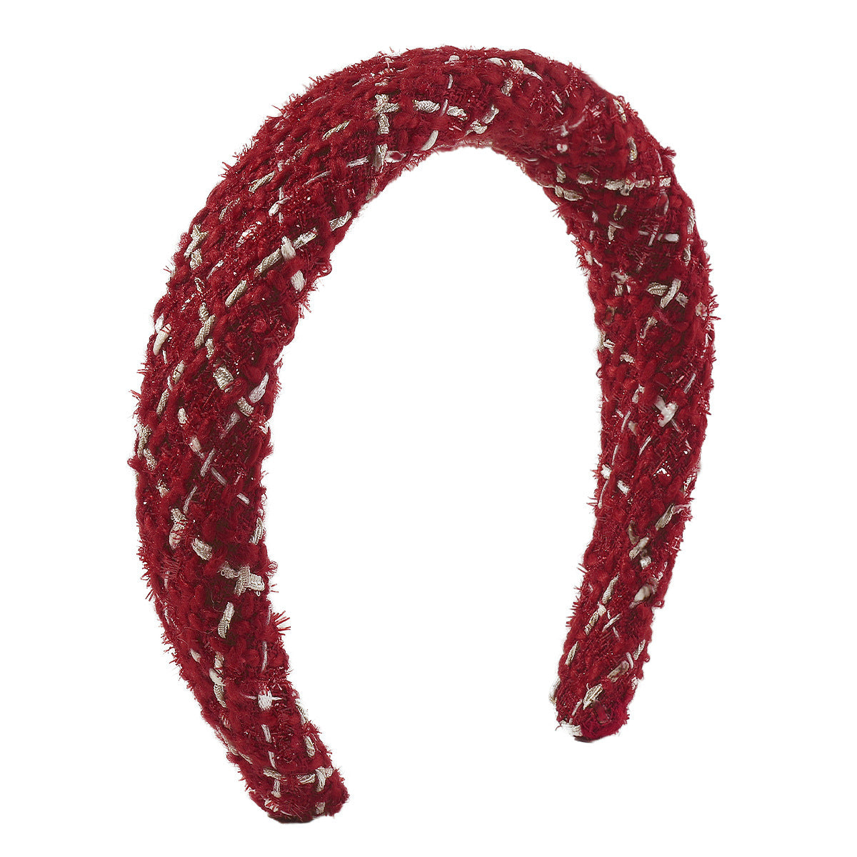 Wholesale Christmas and New Year Festive Red Wide-brimmed Headbands