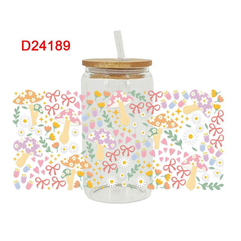 Wholesale UV Transfer Paste Glass Crystal Label Crystal Paste 16OZ UV DTF WRAPS