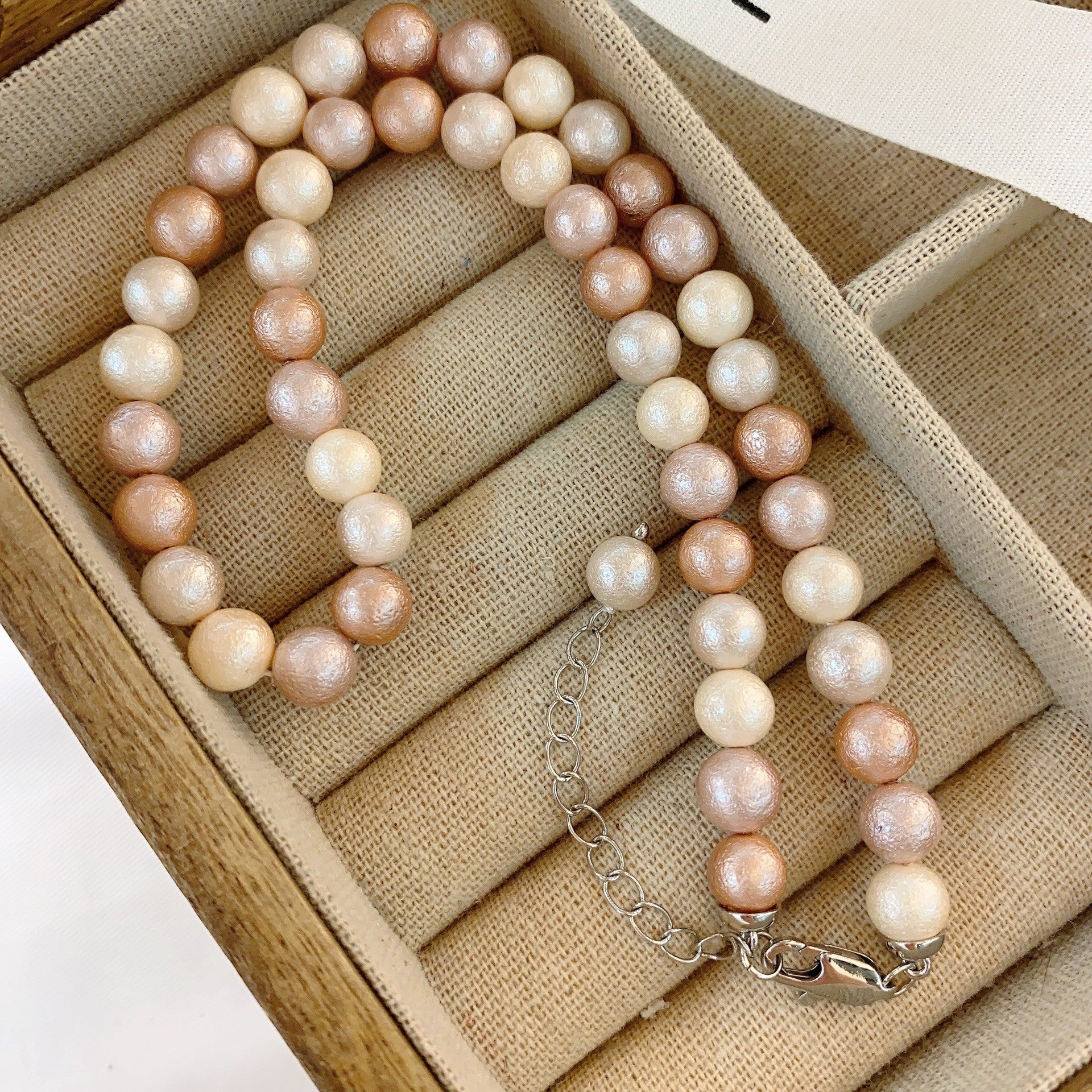 Wholesale A Multi-wear Sweater Pearl Necklace