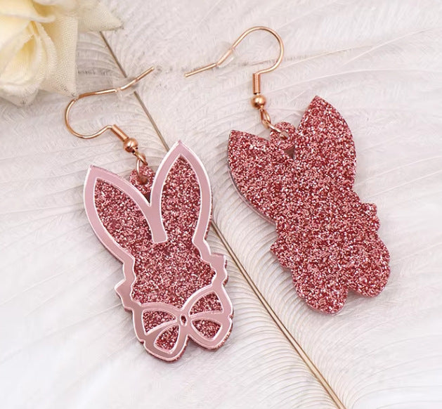 Easter Bunny Acrylic Earrings