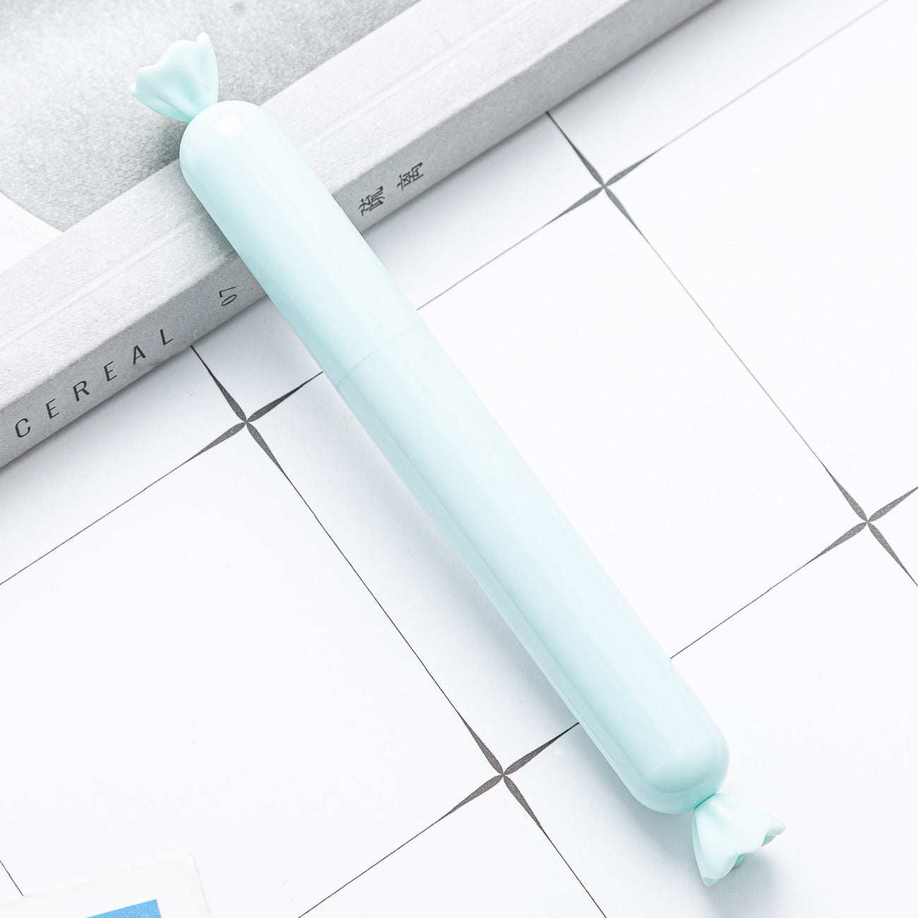 Bolígrafos de bolsillo de plástico en forma de dulces al por mayor